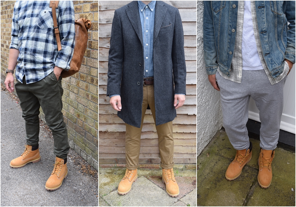 smart casual with timberland boots