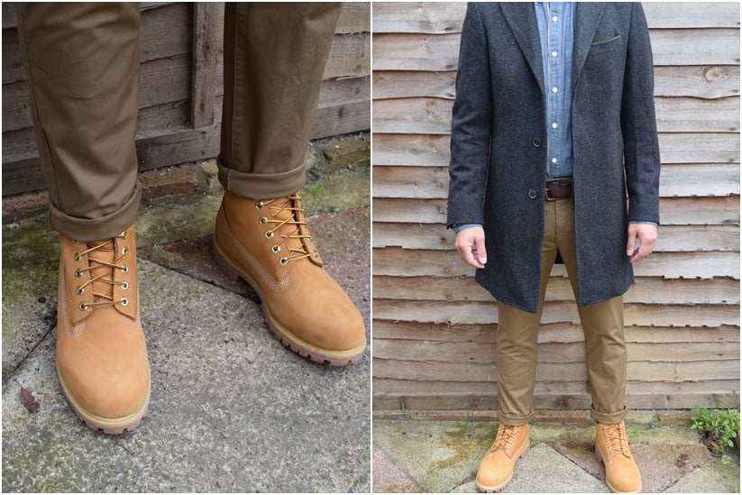 smart casual with timberland boots