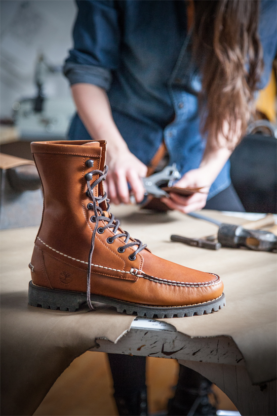 timberland leather work boots