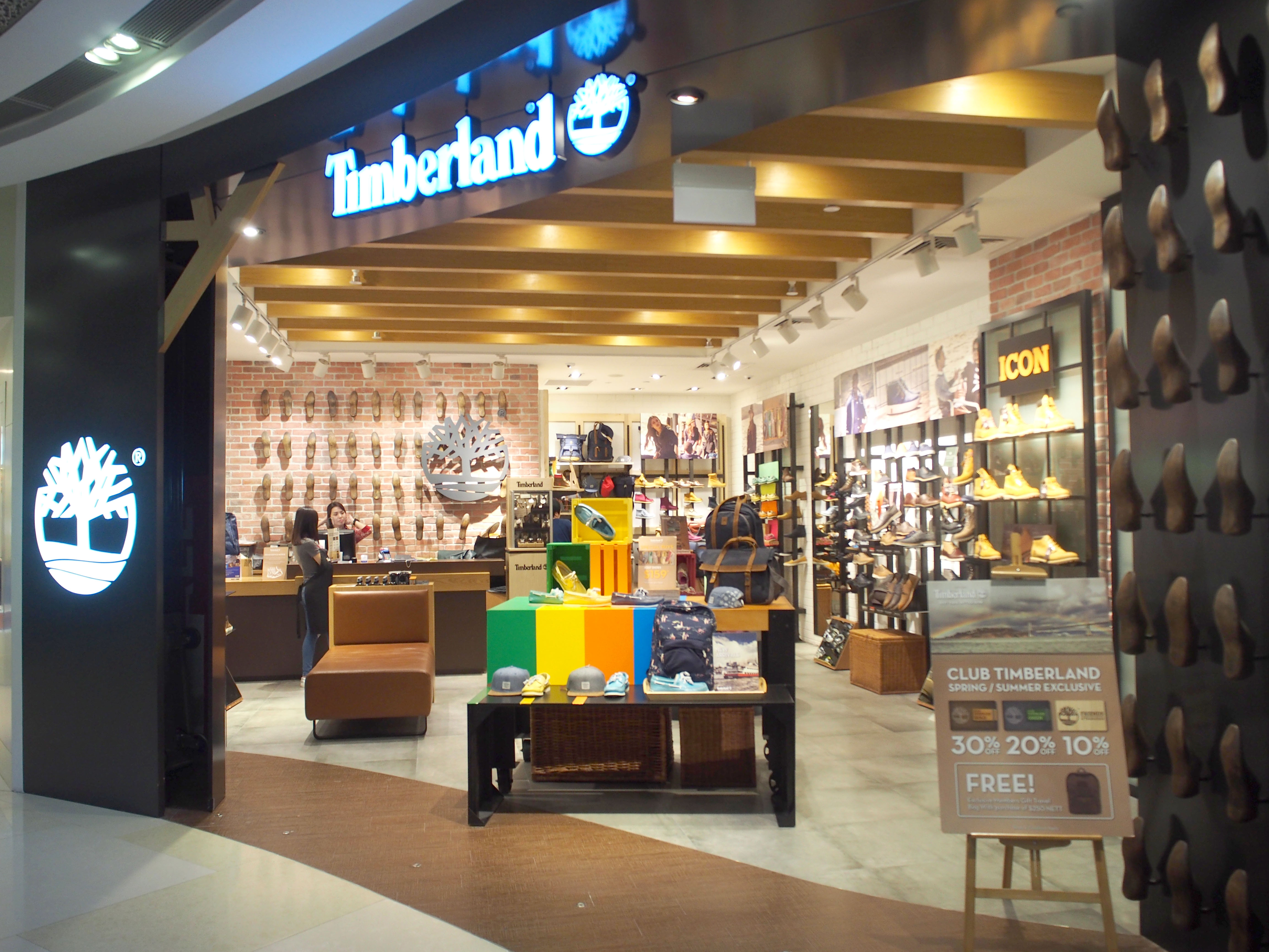 timberland shops