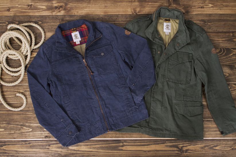 timberland waxed jacket