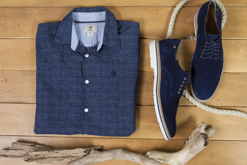 indigo color shoes