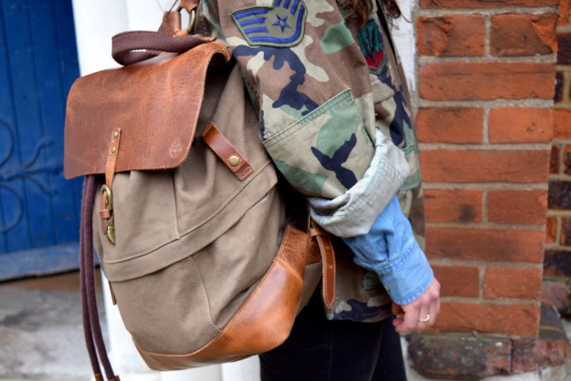 canvas backpack singapore