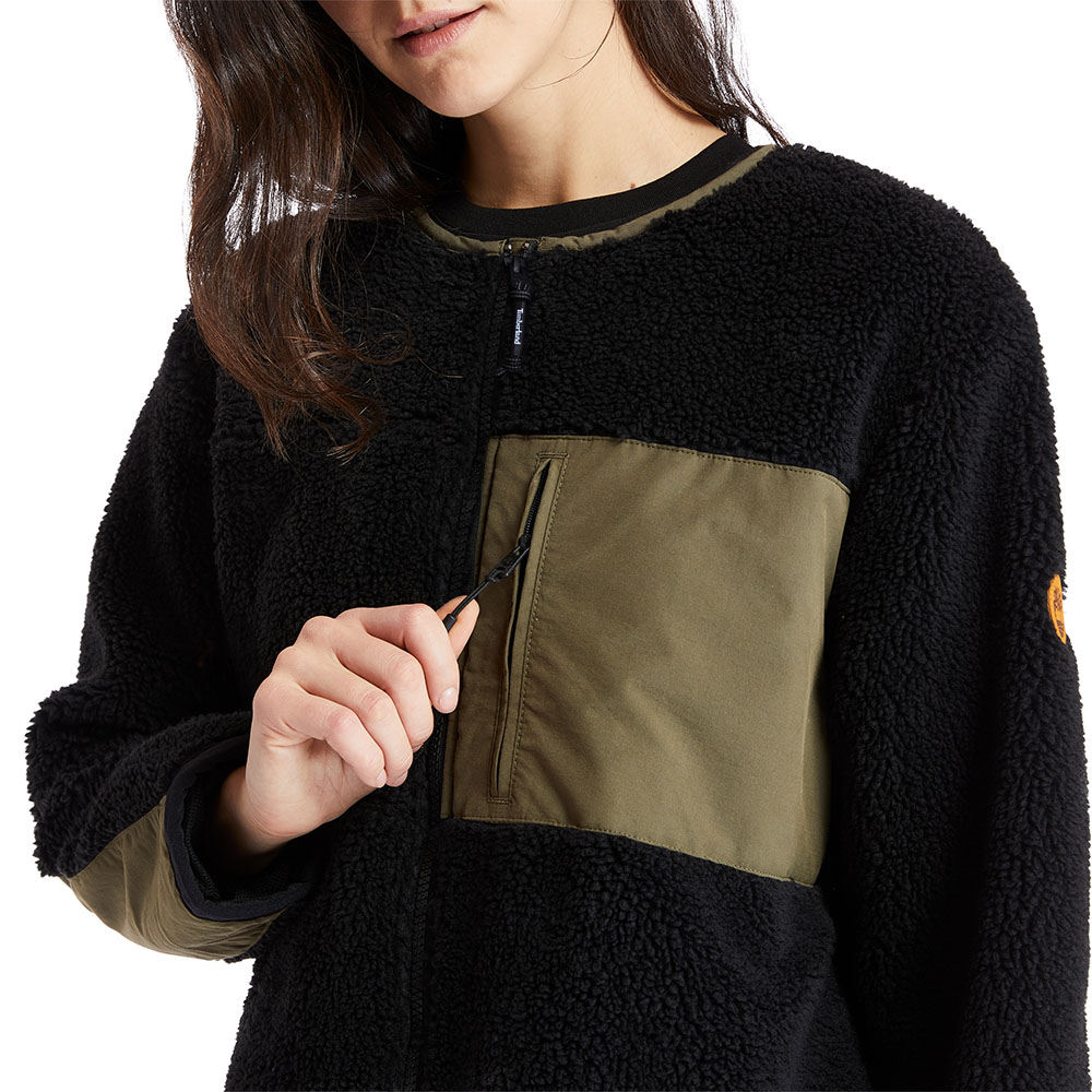 timberland leather jacket womens