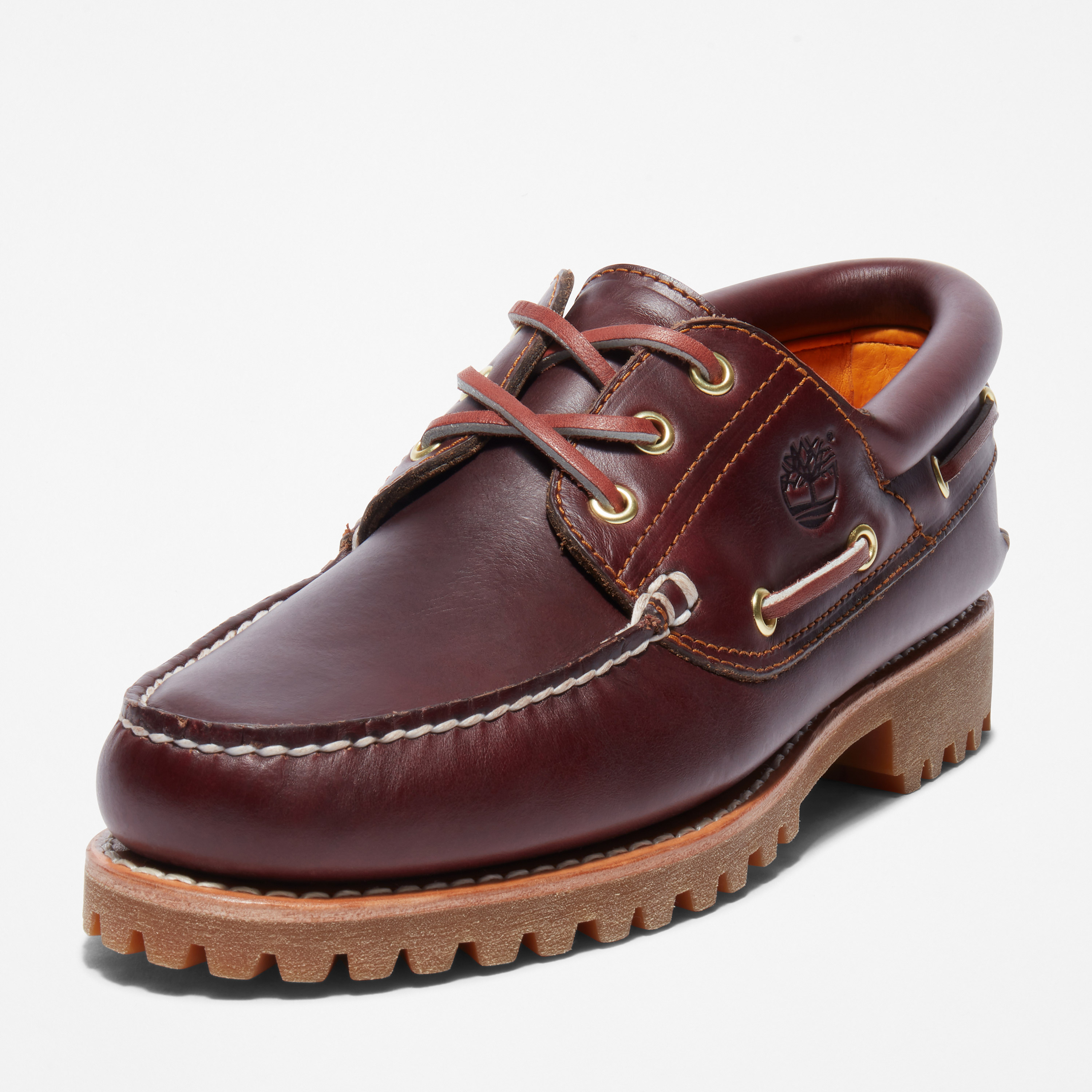 Men's 3-Eye Lug Handsewn Boat Shoe - Timberland - Singapore