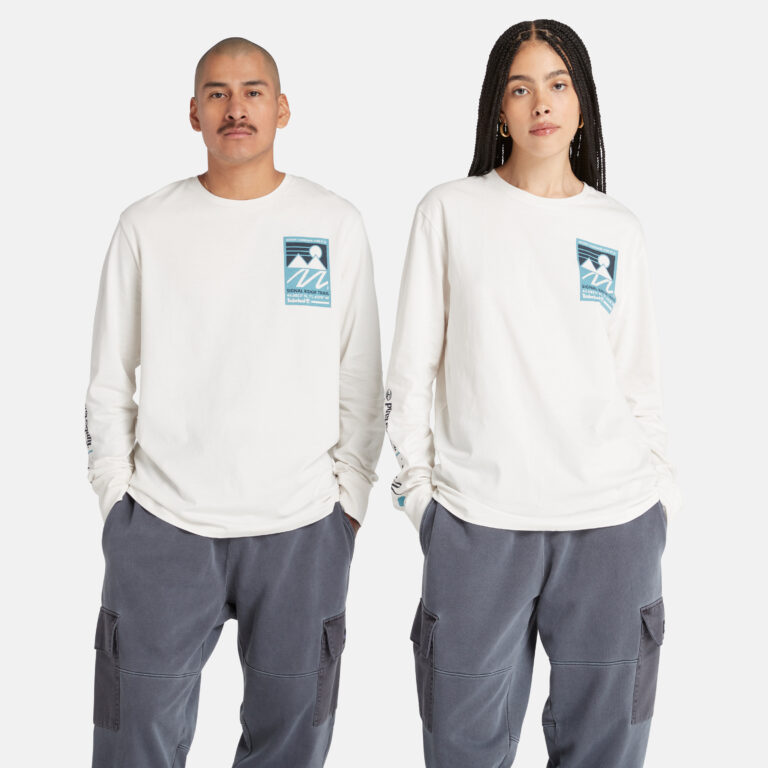 All Gender Long Sleeve Signal Ridge Back Graphic T-Shirt