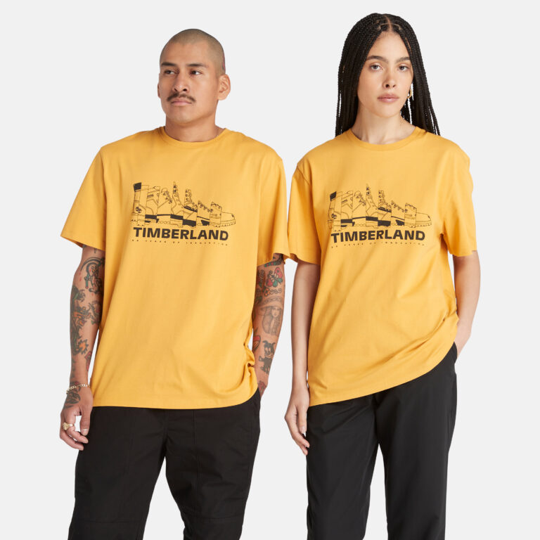 Short Sleeve Front Spliced Boots Graphic T-Shirt