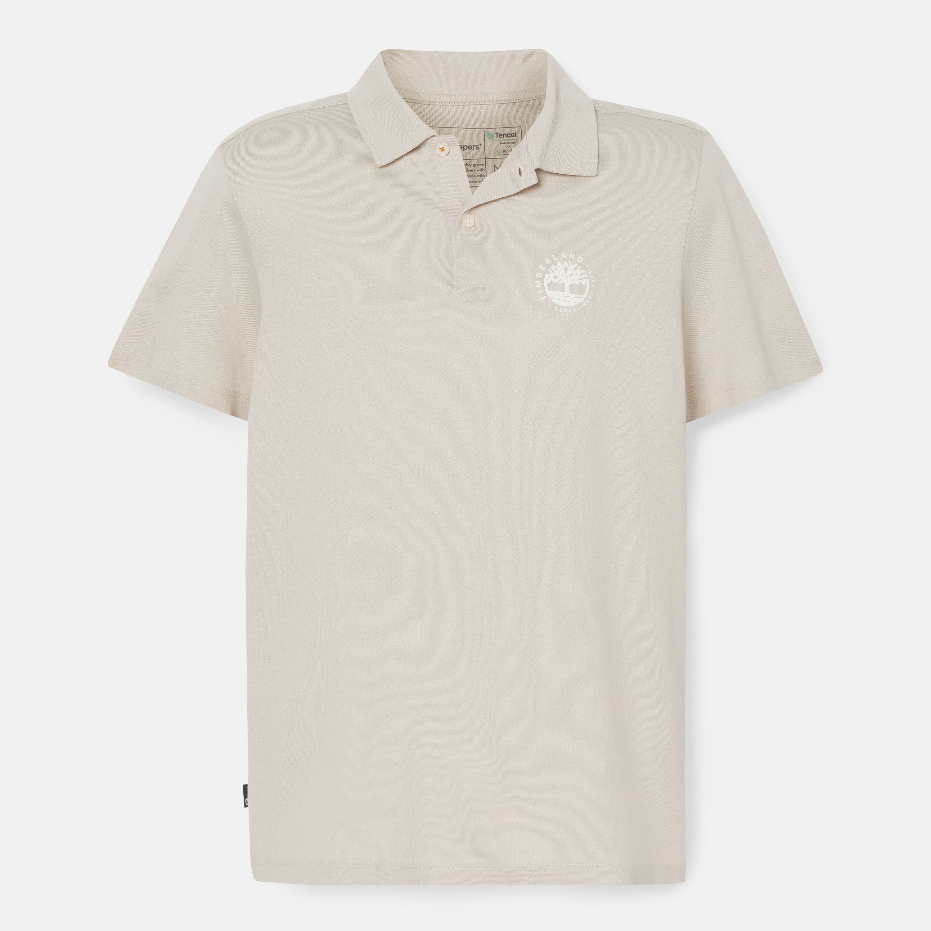 Men's Short Sleeve Refibra™ Logo Polo Shirt - Timberland - Singapore