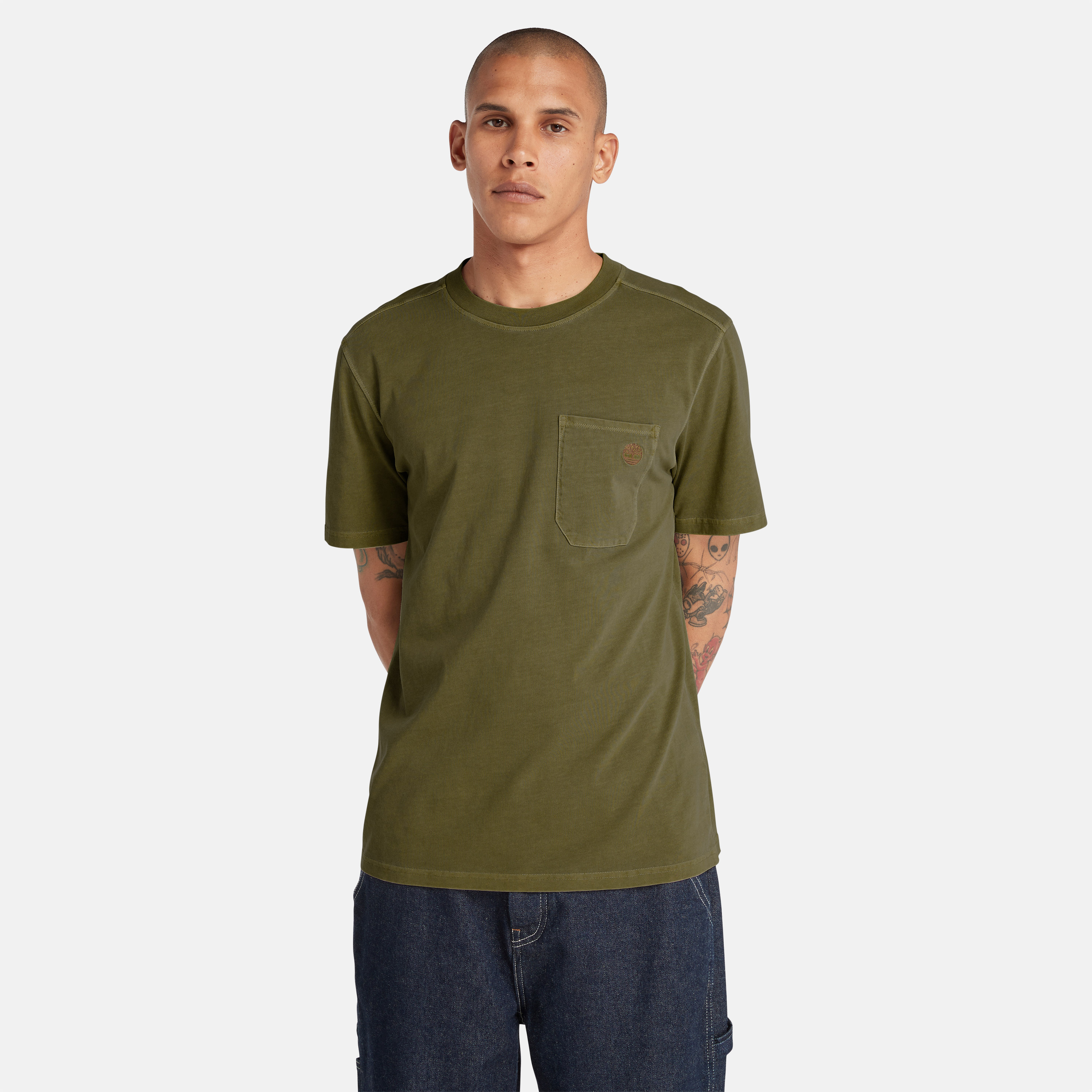 Men's Short-Sleeve Merrymack Pocket T-Shirt - Timberland - Singapore