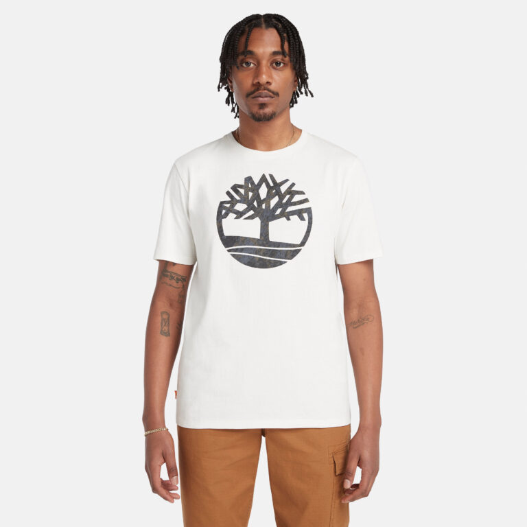 Men’s Short Sleeve Seasonal Camo Tree Logo T-Shirt
