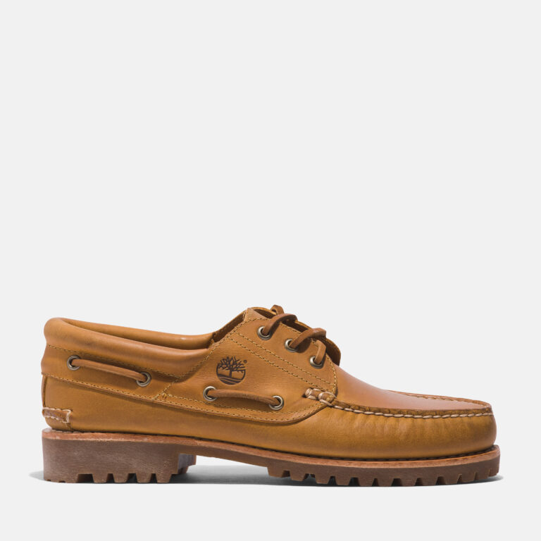 Men’s 3-Eye Lug Handsewn Boat Shoe