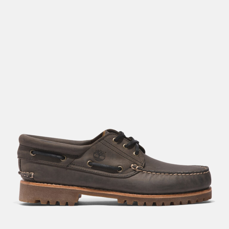 Men’s 3-Eye Lug Handsewn Boat Shoe