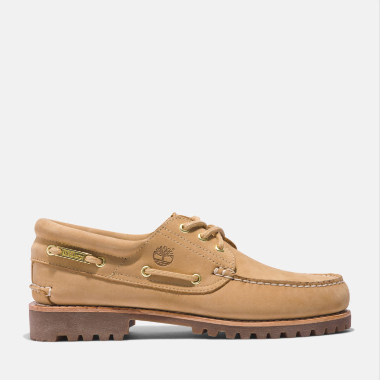 Men’s 3-Eye Lug Handsewn Boat Shoe