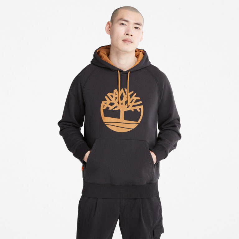Men’s Oyster River Tree-Logo Hoodie