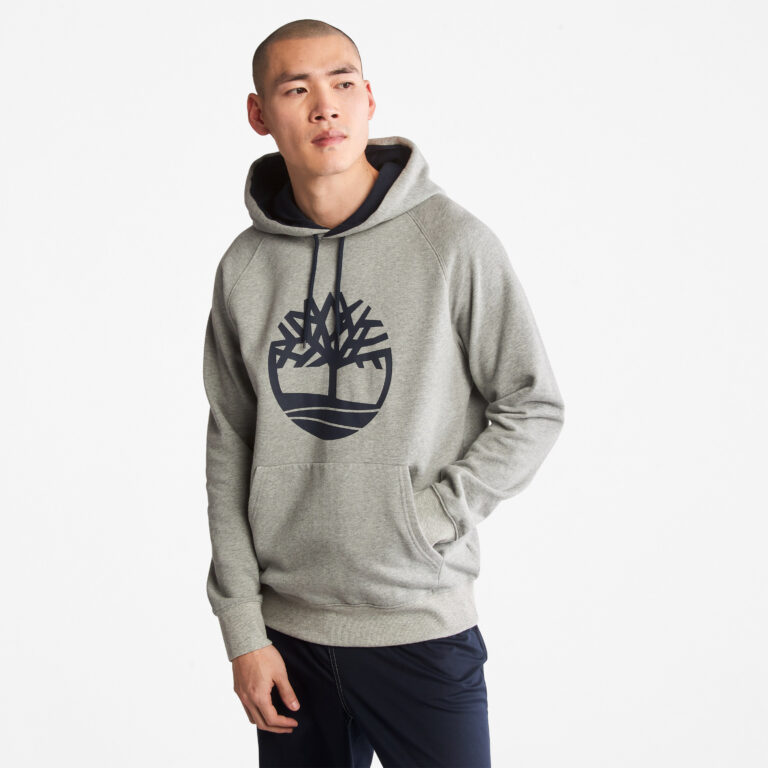 Men’s Oyster River Tree-Logo Hoodie