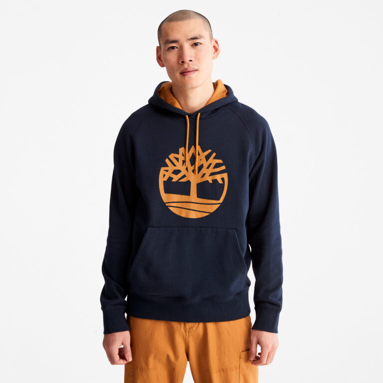 Men’s Oyster River Tree-Logo Hoodie
