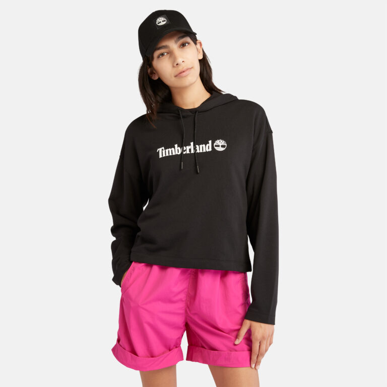 Women’s Linear-Logo Hoodie