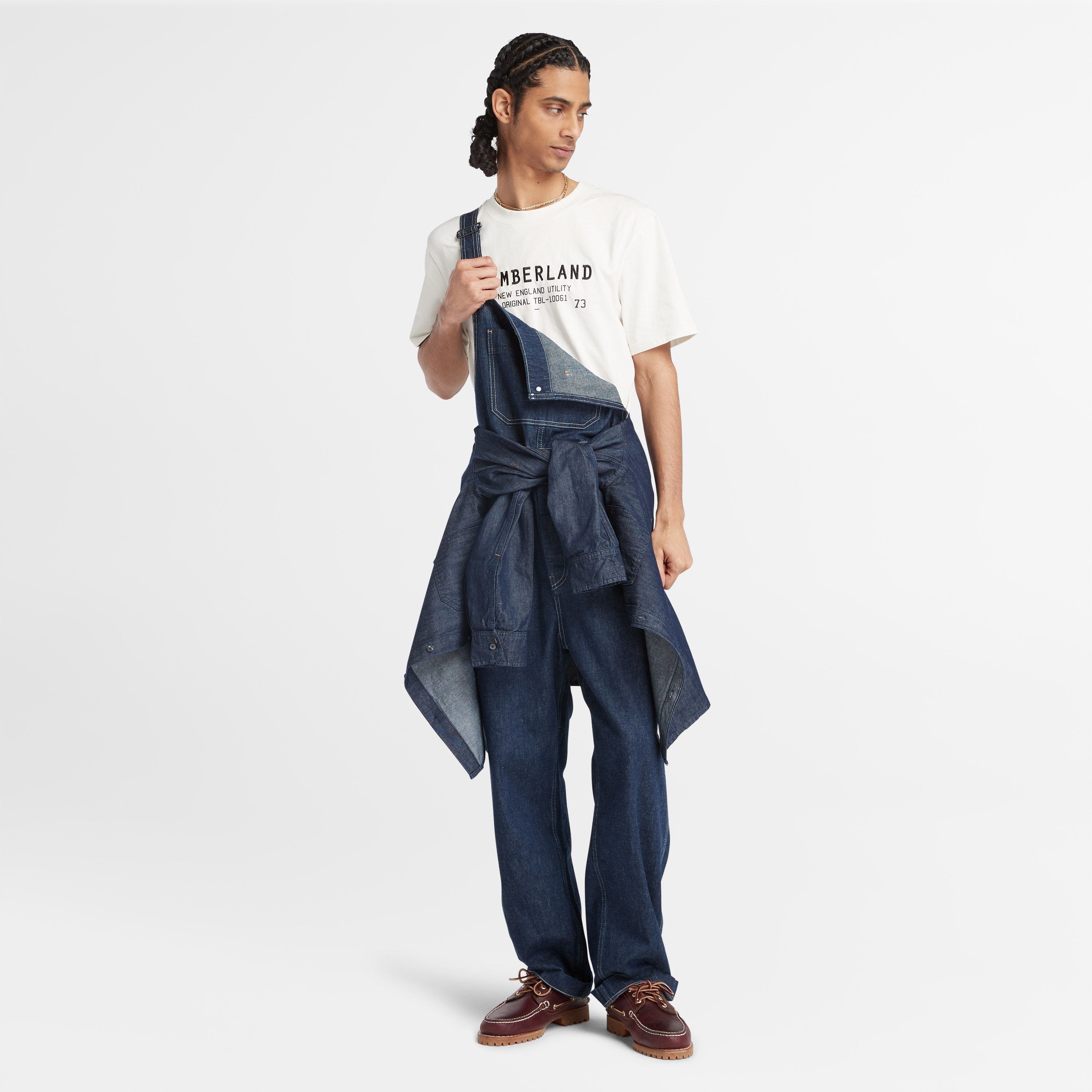 Men's Stratham Hemp Denim Dungaree - Timberland - Singapore