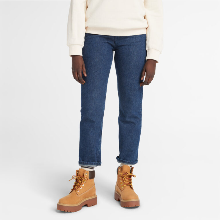 Women’s High Waist Hemp Denim Jean
