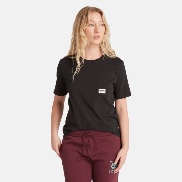 Women’s Short Sleeve Simple Pocket T-Shirt