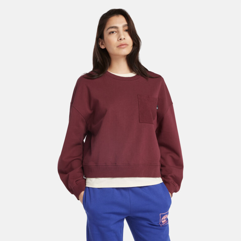 Women’s Textured Crew Sweatshirt