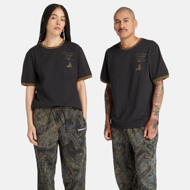 All Gender Short Sleeve Build For Craftsmanship Back Graphic T-Shirt