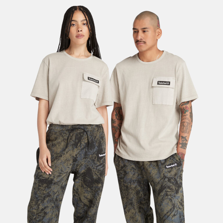 All Gender Mixed Media Garment Dye Short Sleeve T-Shirt
