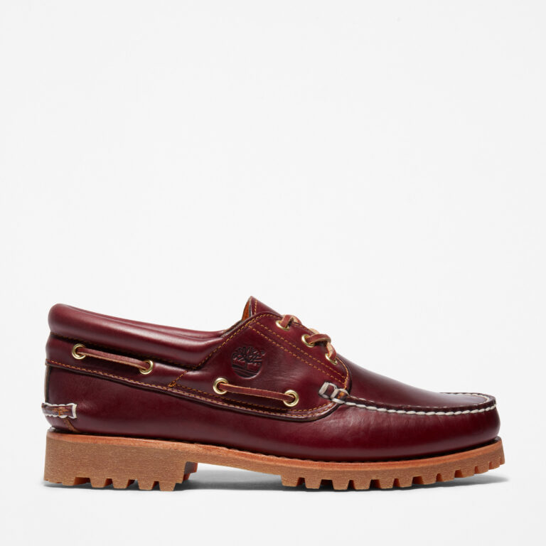 Men’s 3-Eye Lug Handsewn Boat Shoes