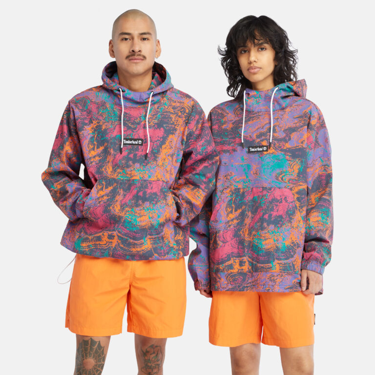 All-Gender Printed Lightweight Anorak