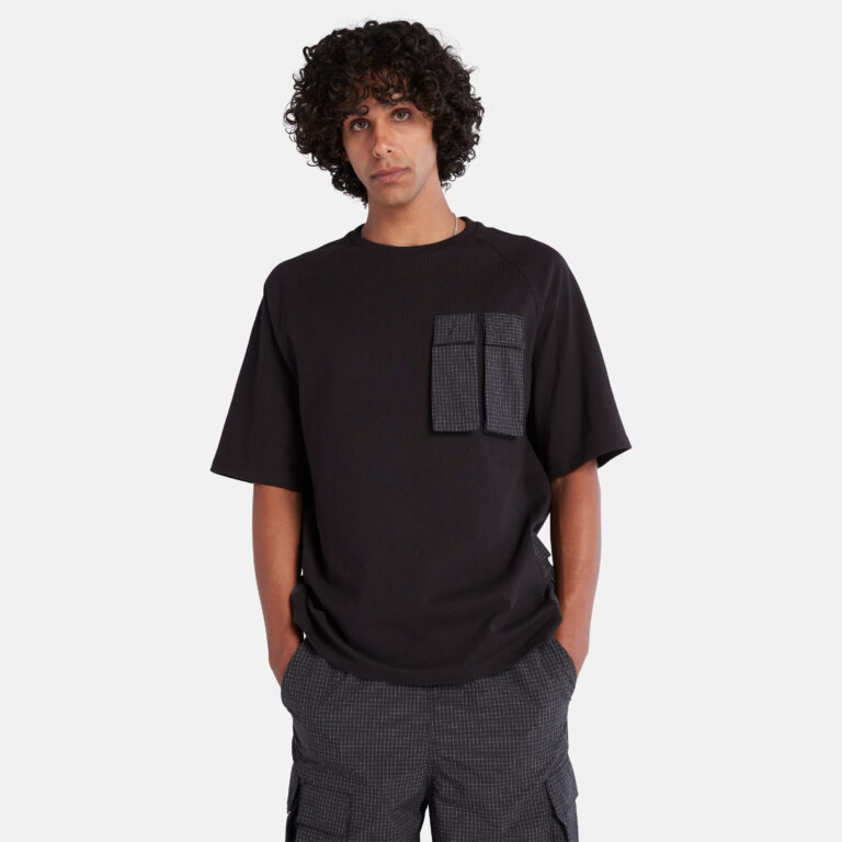Men’s SS Mixed Media Cargo Tee