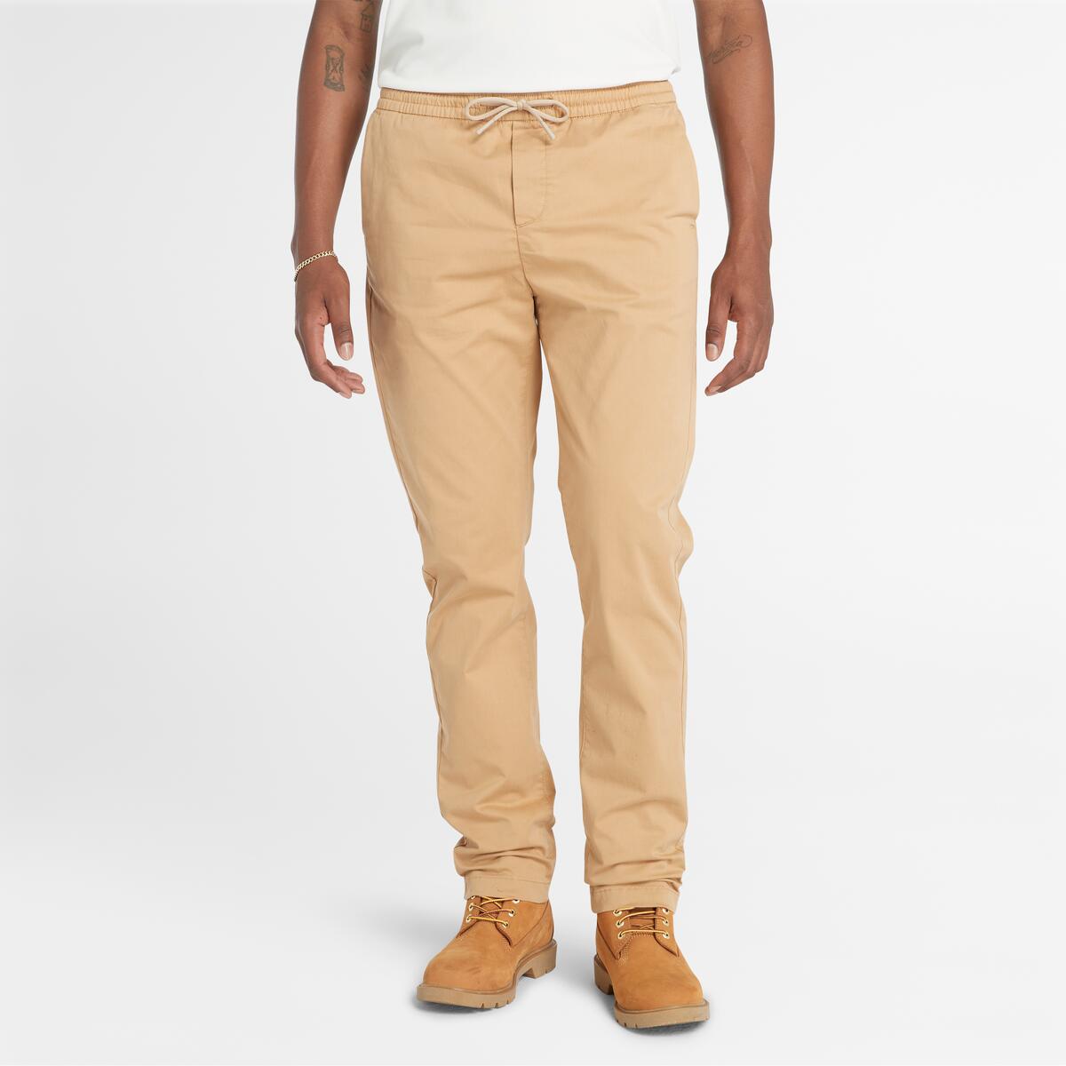 Chino twill drawcord jogger pants sale