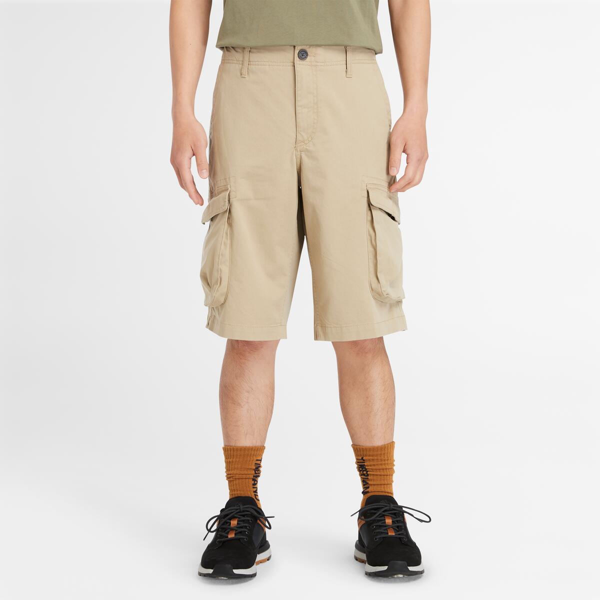Men's Timberland® Heritage Relaxed Twill Cargo Short - Timberland ...