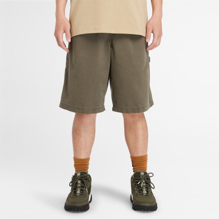 Men’s Washed Heavy Twill Carpenter Short