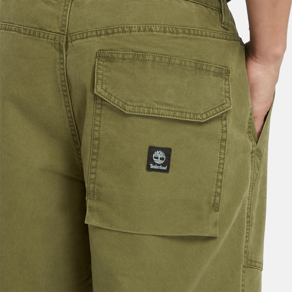 Men's Washed Canvas Stretch Fatigue Pant - Timberland - Singapore